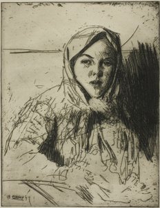 Emma, Pige fra Mora af Anders Leonard Zorn