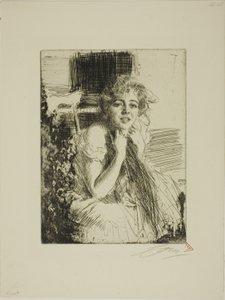 Emma Rasmussen af Anders Leonard Zorn