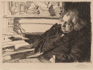 Ernest Renan af Anders Leonard Zorn