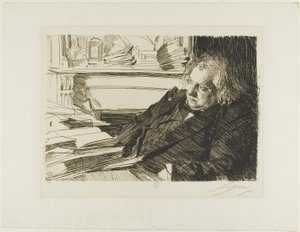 Ernest Renan af Anders Leonard Zorn