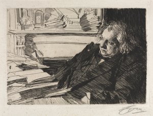Ernest Renan af Anders Leonard Zorn