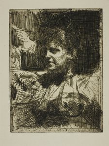 Gerda Hagborg I ("To Please") af Anders Leonard Zorn