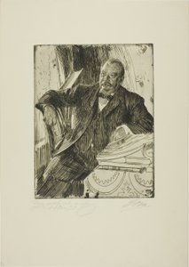 Grover Cleveland II af Anders Leonard Zorn