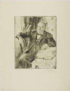 Grover Cleveland I af Anders Leonard Zorn