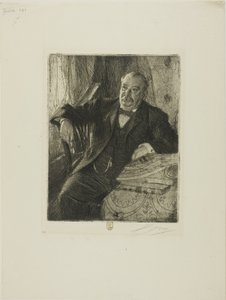 Grover Cleveland I af Anders Leonard Zorn