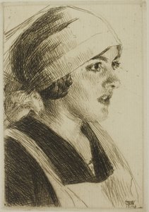 Gully I af Anders Leonard Zorn