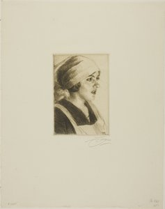 Gully I af Anders Leonard Zorn