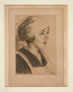 Gully I af Anders Leonard Zorn