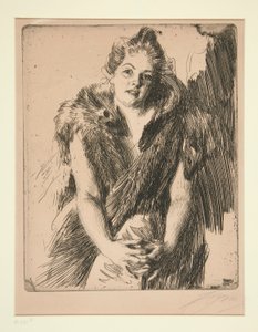 Maja Von Heijne (Monc Ljunglor) af Anders Leonard Zorn