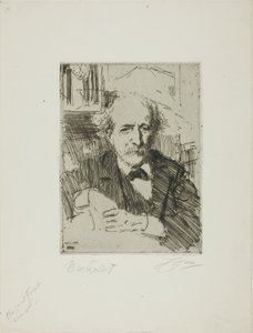 Marcellin Berthelot af Anders Leonard Zorn