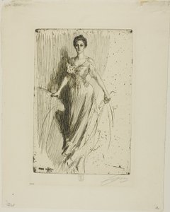 Frøken Lurman af Anders Leonard Zorn