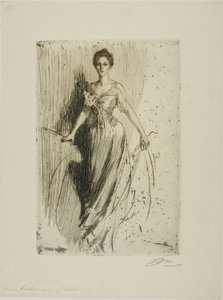 Frøken Lurman af Anders Leonard Zorn