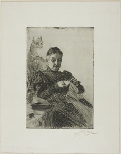 Mme Lamm II af Anders Leonard Zorn