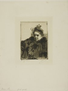 Mme Simon I af Anders Leonard Zorn
