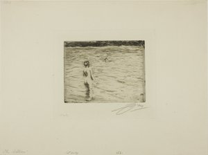 Mor bader af Anders Leonard Zorn