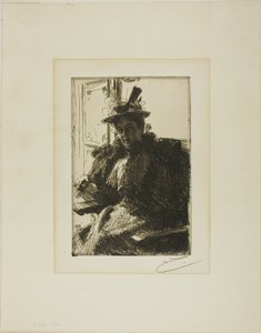 Fru Armor af Anders Leonard Zorn