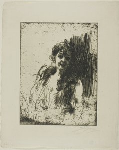 Fru Cotton II af Anders Leonard Zorn