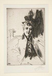 Fru Potter Palmer af Anders Leonard Zorn