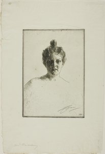 Fru Runeberg af Anders Leonard Zorn