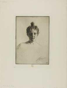 Fru Runeberg af Anders Leonard Zorn
