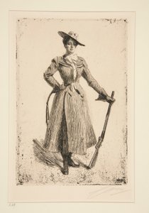 Mrs. Thompson Seton af Anders Leonard Zorn