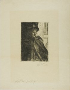 Olga Bratt af Anders Leonard Zorn