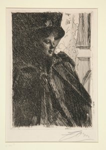 Olga Bratt af Anders Leonard Zorn