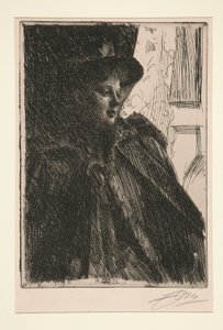 Olga Bratt af Anders Leonard Zorn