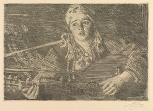 Ols Maria af Anders Leonard Zorn
