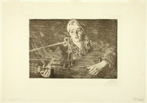 Ols Maria af Anders Leonard Zorn