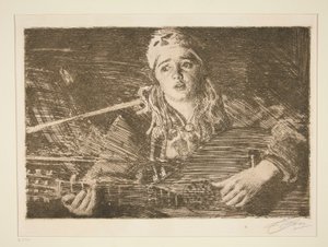 Ols Maria af Anders Leonard Zorn