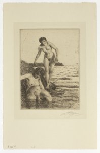 På øen Hemsö af Anders Leonard Zorn