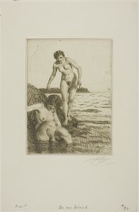 På Hemsö Island af Anders Leonard Zorn