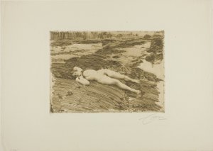 På Sandet af Anders Leonard Zorn