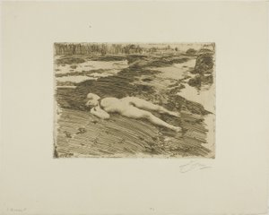 På Sandet af Anders Leonard Zorn