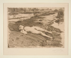 På Sandet af Anders Leonard Zorn