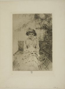 På Themsen af Anders Leonard Zorn