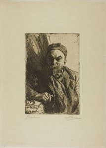 Paul Verlaine II af Anders Leonard Zorn