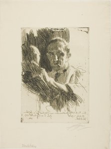 Prins Paul Troubetzkoy II (buste) af Anders Leonard Zorn