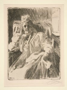 Dronning Sophia af Anders Leonard Zorn