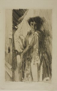 Rosita Mauri af Anders Leonard Zorn