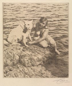 Sappo af Anders Leonard Zorn