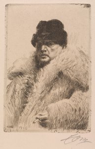 Selvportræt af Anders Leonard Zorn