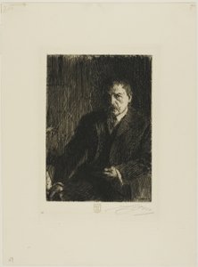 Selvportræt 1904 I af Anders Leonard Zorn