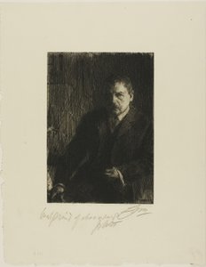 Selvportræt 1904 I af Anders Leonard Zorn