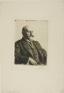 Sir Ernest Cassel af Anders Leonard Zorn