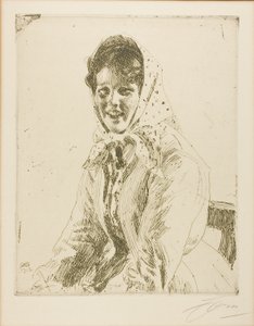 En Skeri-pige af Anders Leonard Zorn