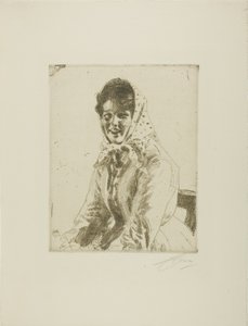 En Skeri-pige af Anders Leonard Zorn