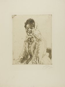 En Skeri-pige af Anders Leonard Zorn