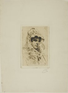 Spansk kvinde af Anders Leonard Zorn